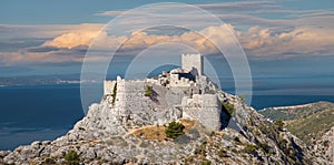 Starigrad fortress in Omis in Croatia photo