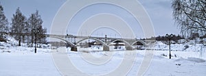 Staritsa - bridge over the Volga Rive