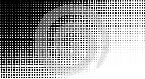 Abstract black and white grid pattern with diagonal lines