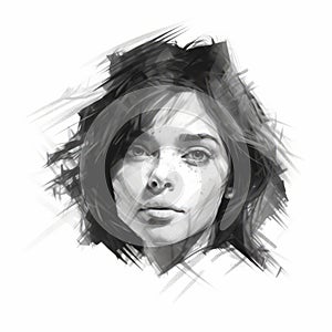 Stark Black And White Portraits Sketched By Digital Artist Igor