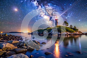 Starlights at Rocks island photo