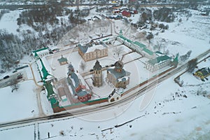 Staroladozhsky St. Nicholas Monastery. Staraya Ladoga, Russia