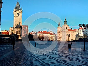 Staromenska namesti old town square