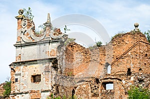 Staroselskiy castle in Stare Selo in the Lviv