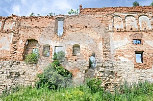 Staroselskiy castle in Stare Selo in the Lviv