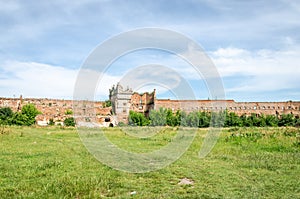 Staroselskiy castle in Stare Selo in the Lviv