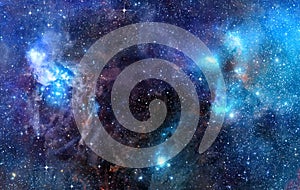 Starry background of deep outer space