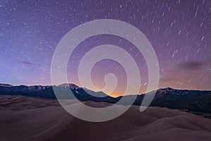 Starry Night at Great Sand Dunes