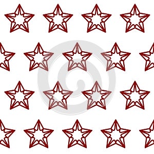 Starry sky seamless pattern, background with star for textile illustration