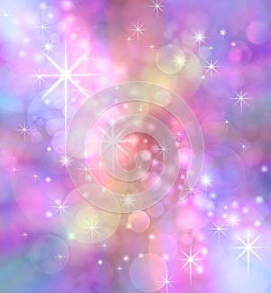 Starry Sparkling Bokeh background