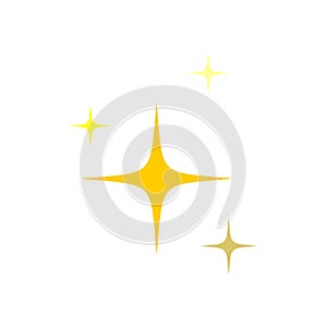 Stars Clean Logo Template Illustration Design. Vector EPS 10