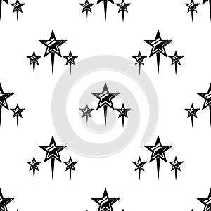 stars icon. Element of Stars icons for mobile concept and web apps. Pattern repeat seamless stars icon can be used for web and mob