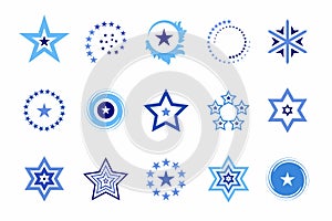 Stars Icons. Design Elements Set