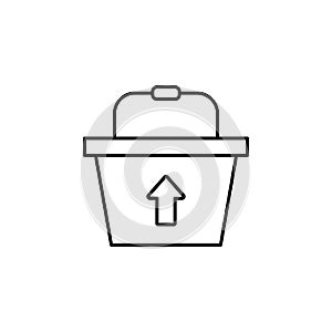 stars, sales, shopping bag icon. Element of marketing for mobile concept and web apps icon. Thin line icon for website design and