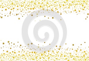 Hvězdy rozptyl lesk konfety zlato rám reklamní formát primárně určen pro použití na webových stránkách galaxie oslava oslava produkt abstraktní 