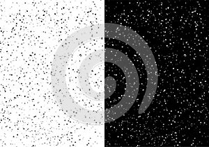Stars scatter texture half tone black and white concept abstract background vector illustration