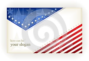 Stars and Stripes, background, business, gift card