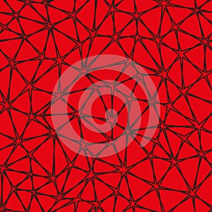 Stars and triangles seamless pattern