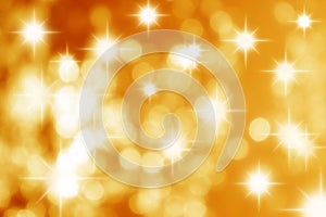 Stars Yellow Background