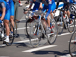 Start cycle race