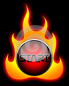 Start Flame Button