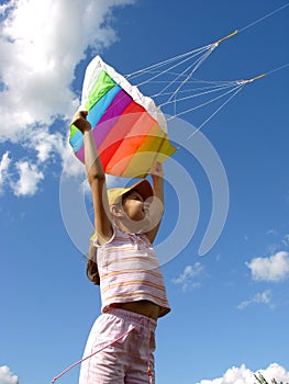 Start flying kite