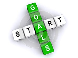 Start goals crosswords