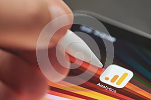 Start google analytics on ipad