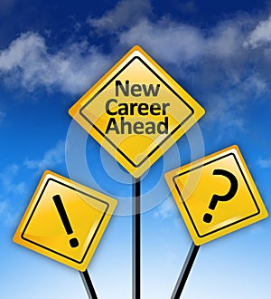 Start a new career concept