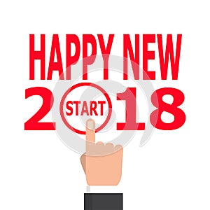Start new year 2018 idea.