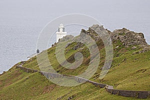 Start Point Lighthouse. South Devon Coast .Devon uk