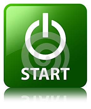 Start (power icon) green square button