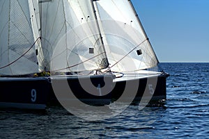 Start of sailing race