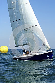 Start of sailing race / yachting photo