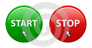 Start stop button