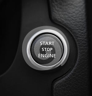 Start stop engine button