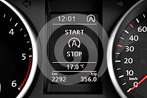 Start Stop technology indicator