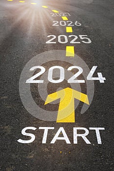 Start to 2024 2025 2026 2027 on road