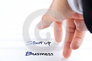 Start up business concept