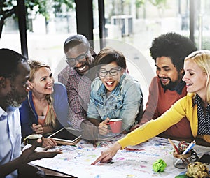 Start up Business Team Meeting Ideas Concept