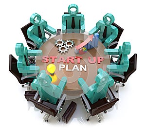 Start Up Launch Business Ideas Plan Creativity Concept