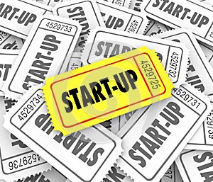 Start-Up Winning Ticket Best New Company Business Launch Competition