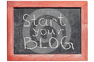 Start your blog