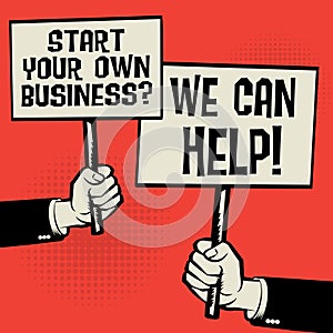 Start Your Own Business? We Can Help!,