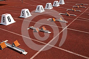 Starting blocks