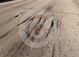 Starting ground of the motorspeedway track