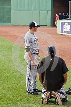 Starting pitcher #44 Jake Peavy