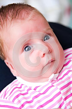Startled baby photo