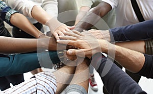 Startup Business People Teamwork Cooperation Hands Together photo