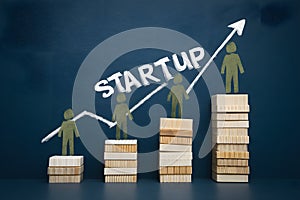 Startup growth person scales operations, expanding reach of entrepreneurial venture